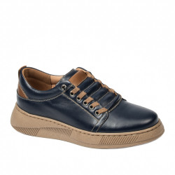 Teenagers stylish, elegant shoes 8006 indigo combined