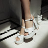 Women sandals 1310 white lifestyle