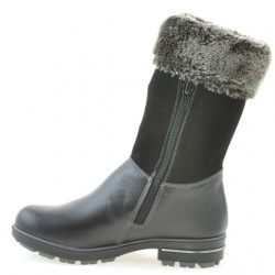 Children knee boots 3202 black