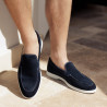 Men loafers, moccasins 980 indigo velour lifestyle
