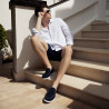 Men loafers, moccasins 980 indigo velour lifestyle