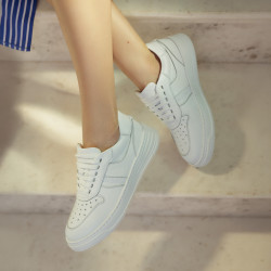Women sport shoes 6088 white lifestyle