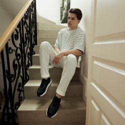 Pantofi casual/sport  barbati 986 black combined lifestyle