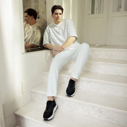 Pantofi casual/sport  barbati 986 black combined lifestyle