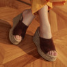 Women sandals 5113 bufo brown lifestyle