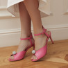 Women sandals 1329 pink lifestyle