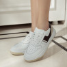 Women sport shoes 6088 white+beige lifestyle