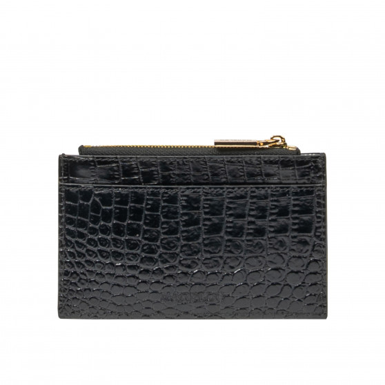 Portcard 209g croco patent black
