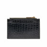 Portcard 209g croco patent black