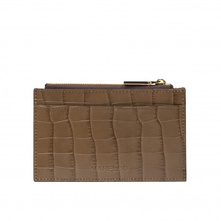Portcard 209g croco brown