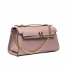Women shoulder bag 041g pink pudra safiano