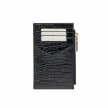 Portcard 209g croco patent black