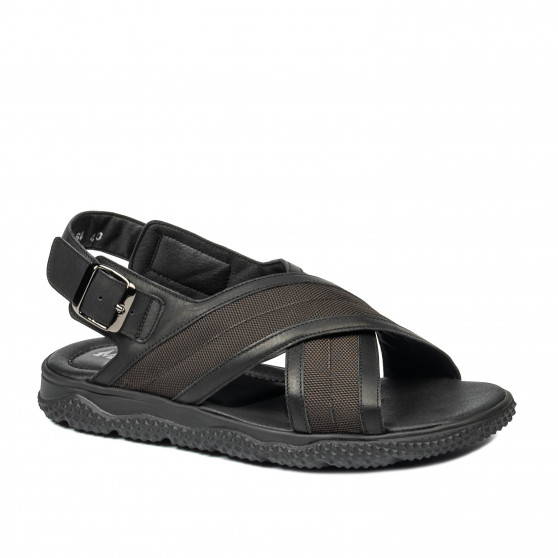 Men sandals 364 black combined