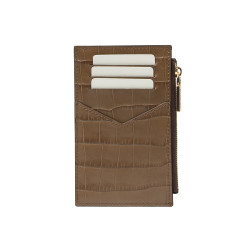 Portcard 209g croco brown