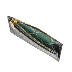 Portcard 209g croco patent black