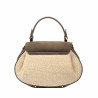 Women hand bag 042g bufo taupe