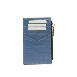 Portcard 209g croco blue sky