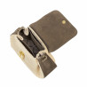 Women hand bag 043g bufo taupe
