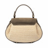 Women hand bag 043g bufo taupe
