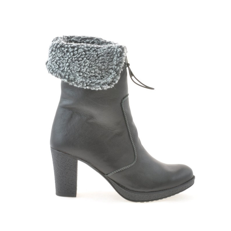 Women knee boots 3266 black