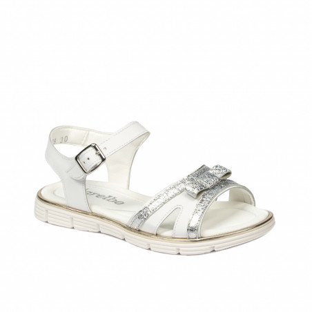 Children sandals 539-1 white combined
