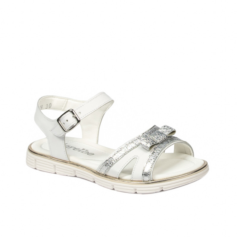 Children sandals 539-1 white combined