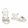 Children sandals 539-1 white combined