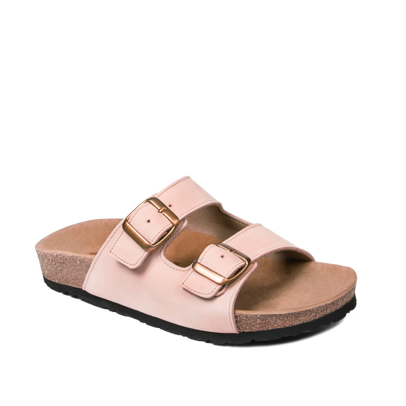 Women sandals 5117 nabuc peach