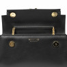 Women shoulder bag 041g black napa
