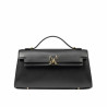 Women shoulder bag 041g black napa