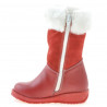Small children knee boots 24c red combined