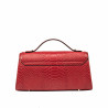 Women shoulder bag 041g croco red