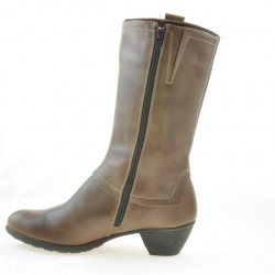 Women knee boots 3228 a cafe