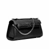 Women shoulder bag 041g 01 croco black