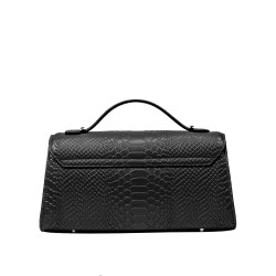 Women shoulder bag 041g 01 croco black