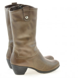 Women knee boots 3228 a cafe