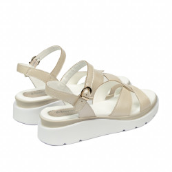 Women sandals 5118 beige