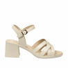 Women sandals 5120 beige