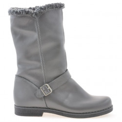 Women knee boots 3247 biz gray