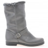 Women knee boots 3247 biz gray