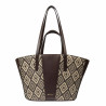 Women beach bag 044g rafie cacao