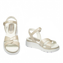 Women sandals 5118 beige