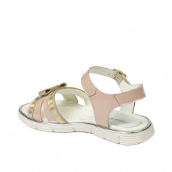 Children sandals 539-1 nude combined
