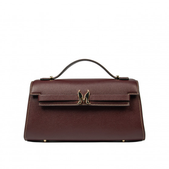 Women shoulder bag 041g bordo