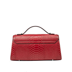 Women shoulder bag 041g 01 croco red