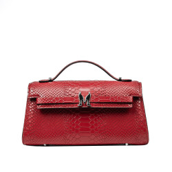 Women shoulder bag 041g 01 croco red