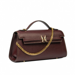 Women shoulder bag 041g bordo
