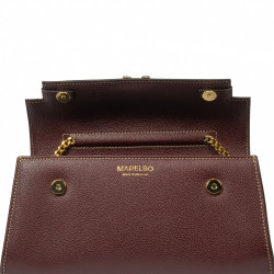 Women shoulder bag 041g bordo