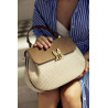 Women hand bag 043g bufo taupe lifestyle