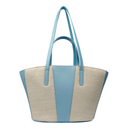 Women beach bag 044g 01 blue sky+rafie